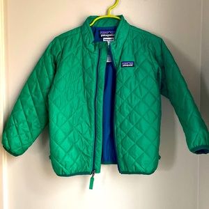3T Patagonia Quilted Jacket Emerald Green